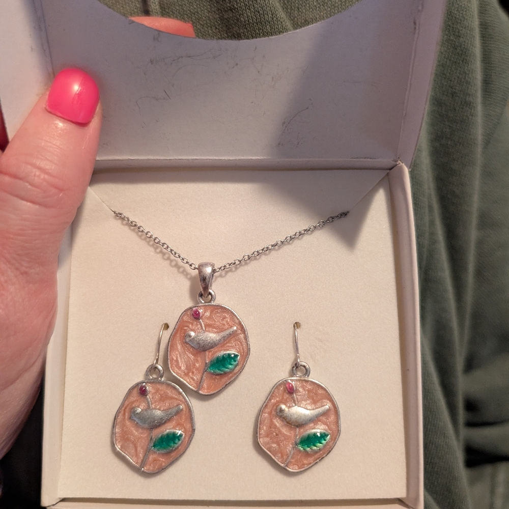 Bird Jewelry Set